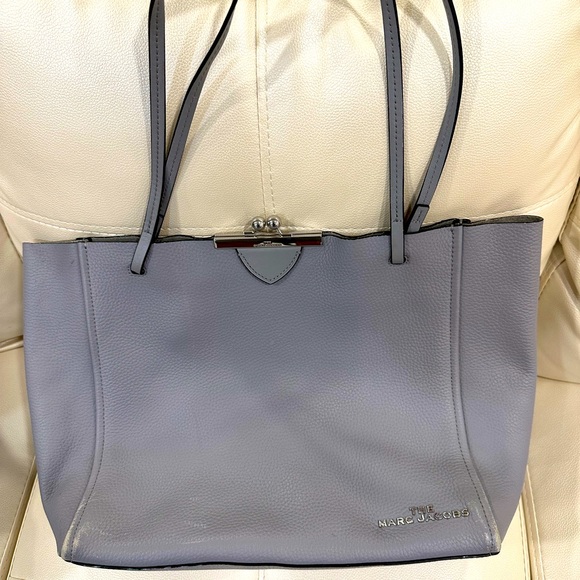 Marc Jacob the kisslock large leather tote